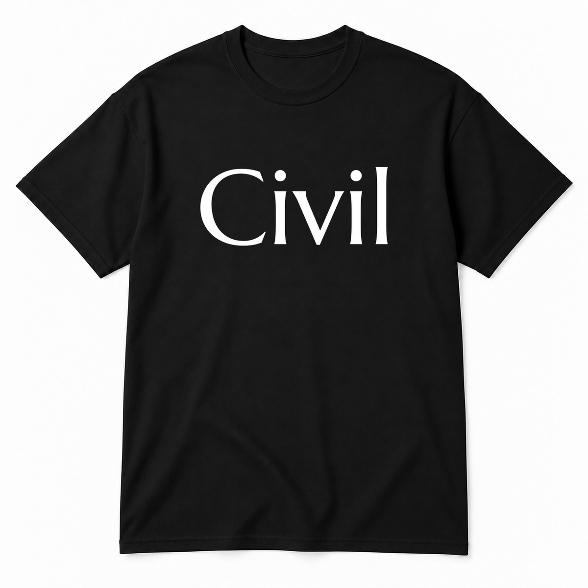Civil T-Shirt in black