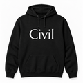 Civil Hoodie in black