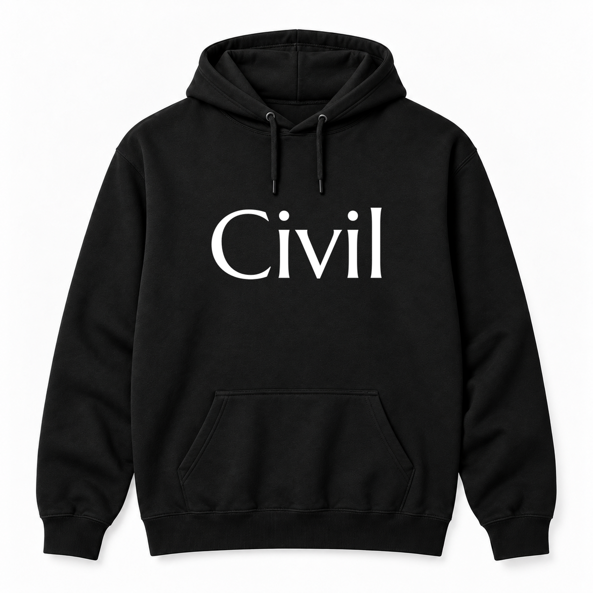 Civil Hoodie in black