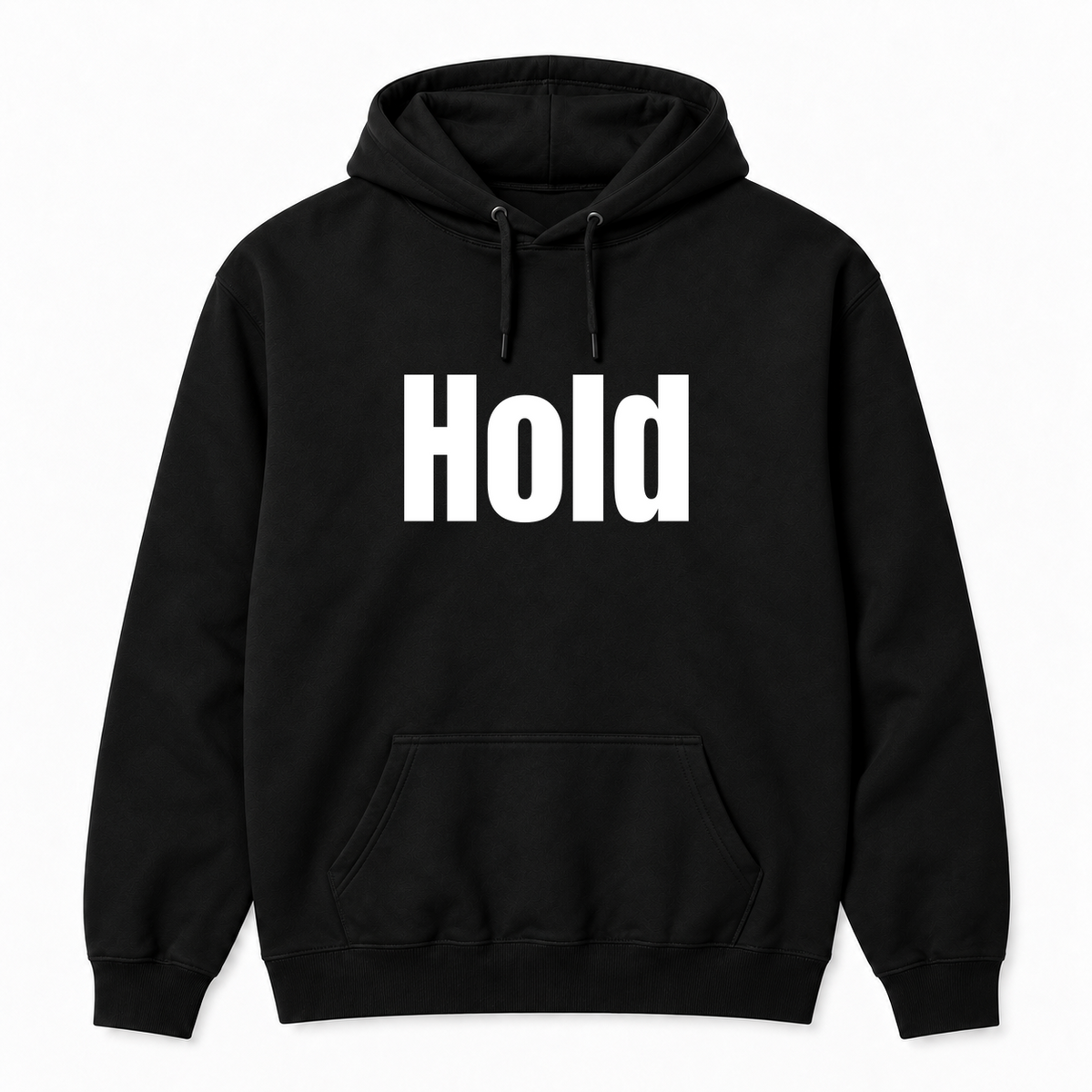 Hold Hoodie in black