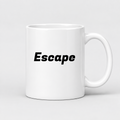 Escape Mug in white