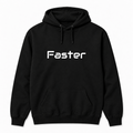 Faster Hoodie in black