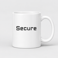Secure Mug in white