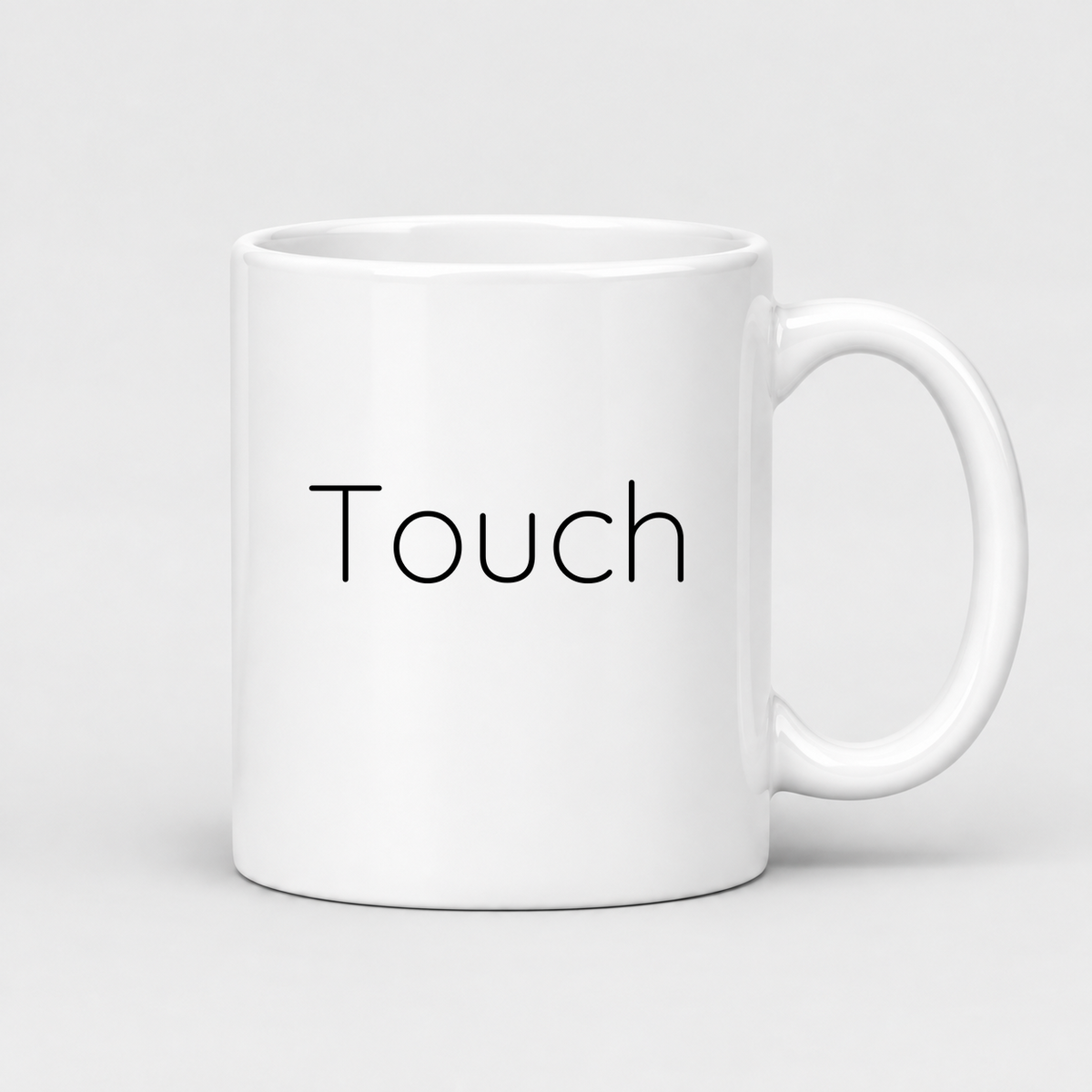 Touch Mug in white