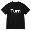 Turn T-Shirt in black
