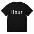 Hour T-Shirt in black