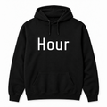 Hour Hoodie in black