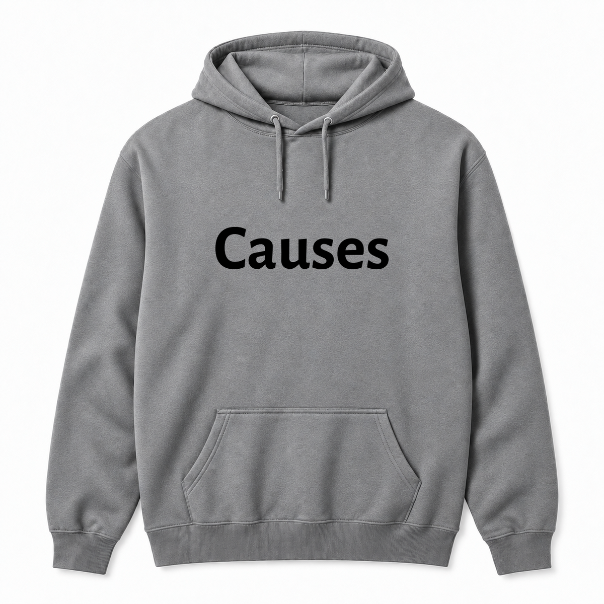 Causes Hoodie in gray
