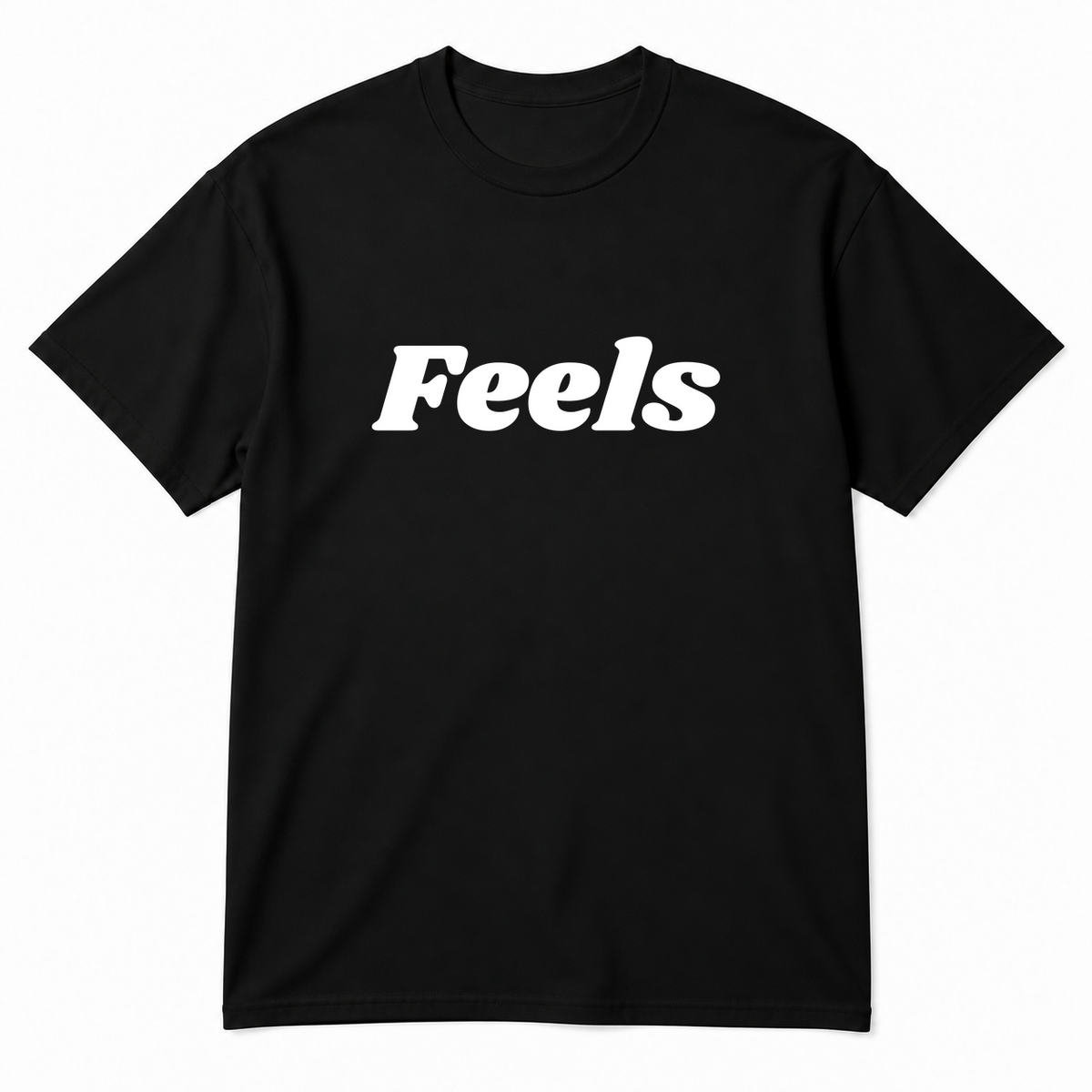 Feels T-Shirt in black