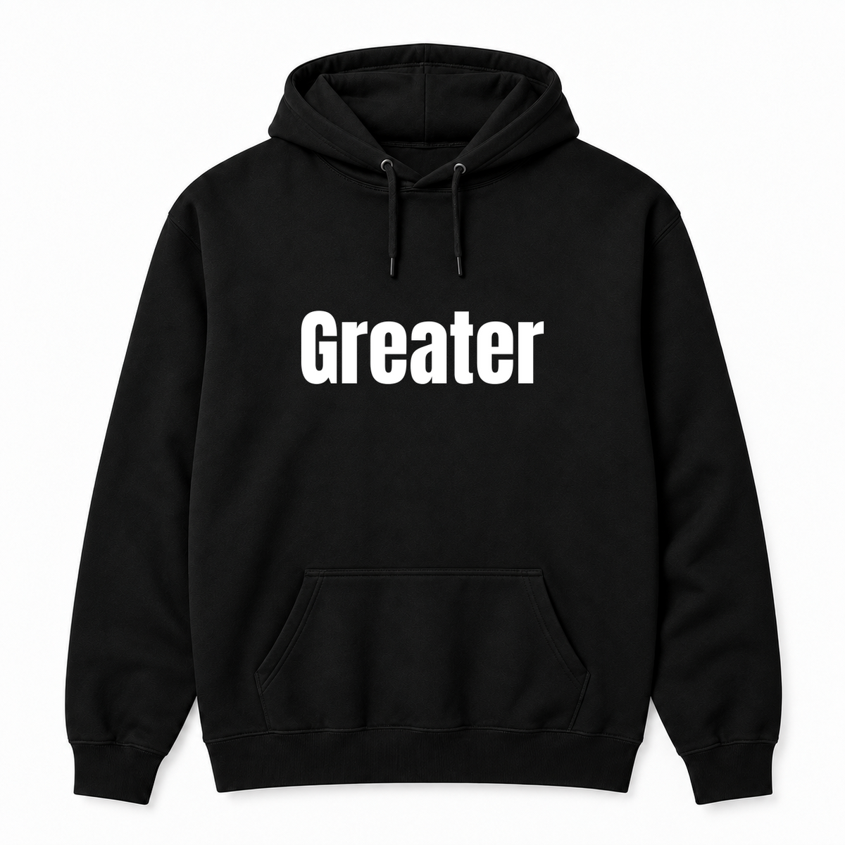 Greater Hoodie in black