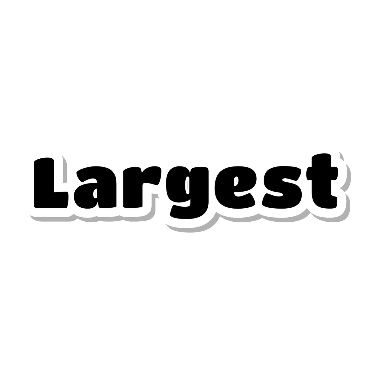 Largest die-cut sticker