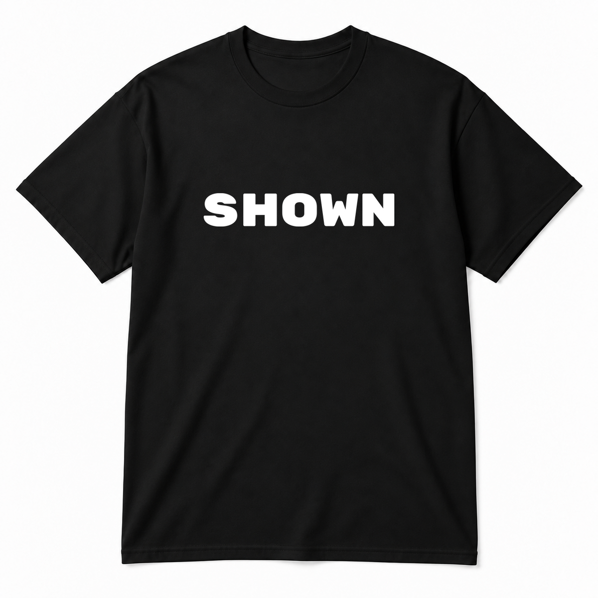 Shown T-Shirt in black