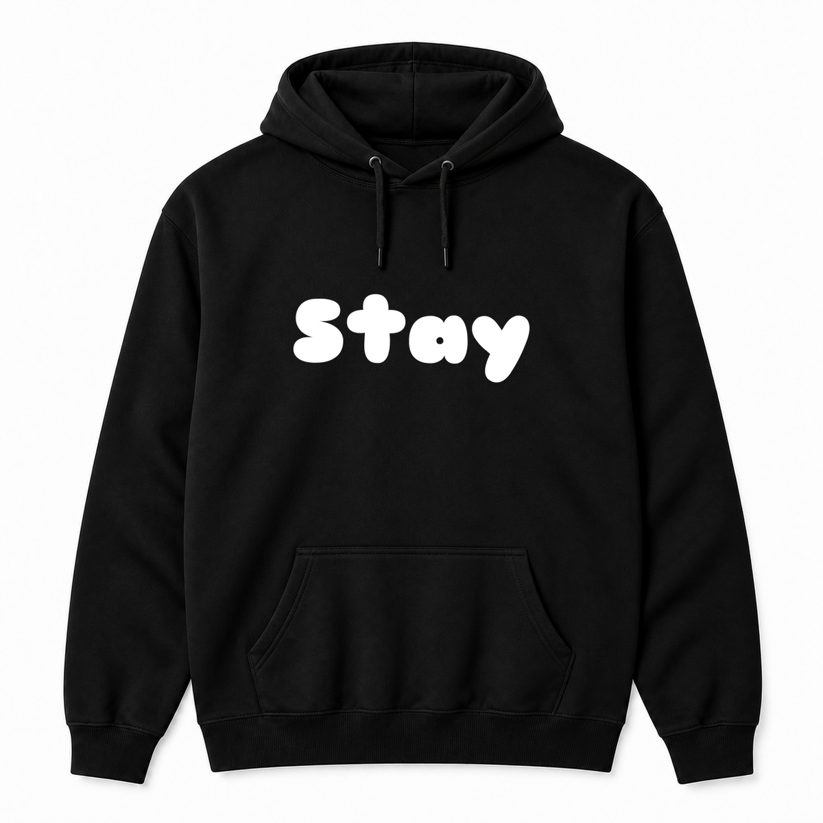 Stay Hoodie in black