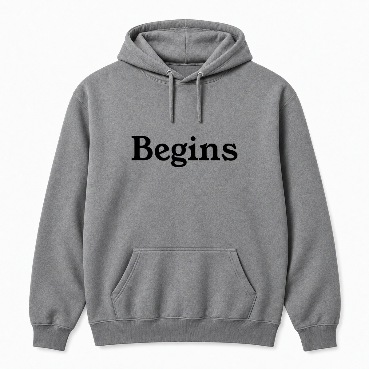 Begins Hoodie in gray