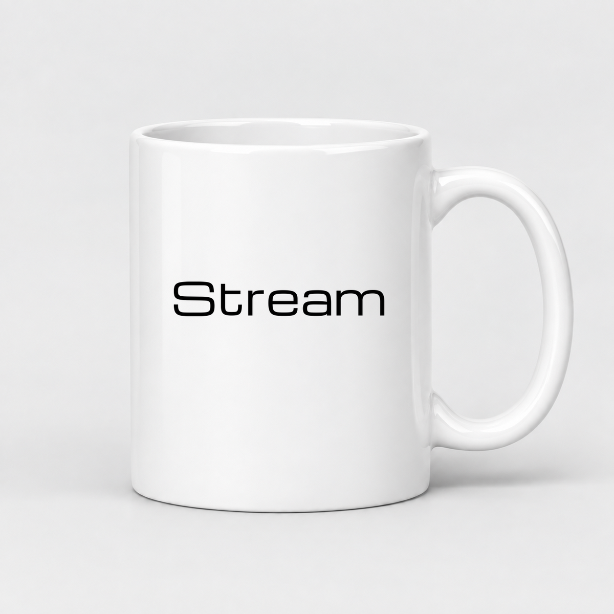 Stream Mug in white