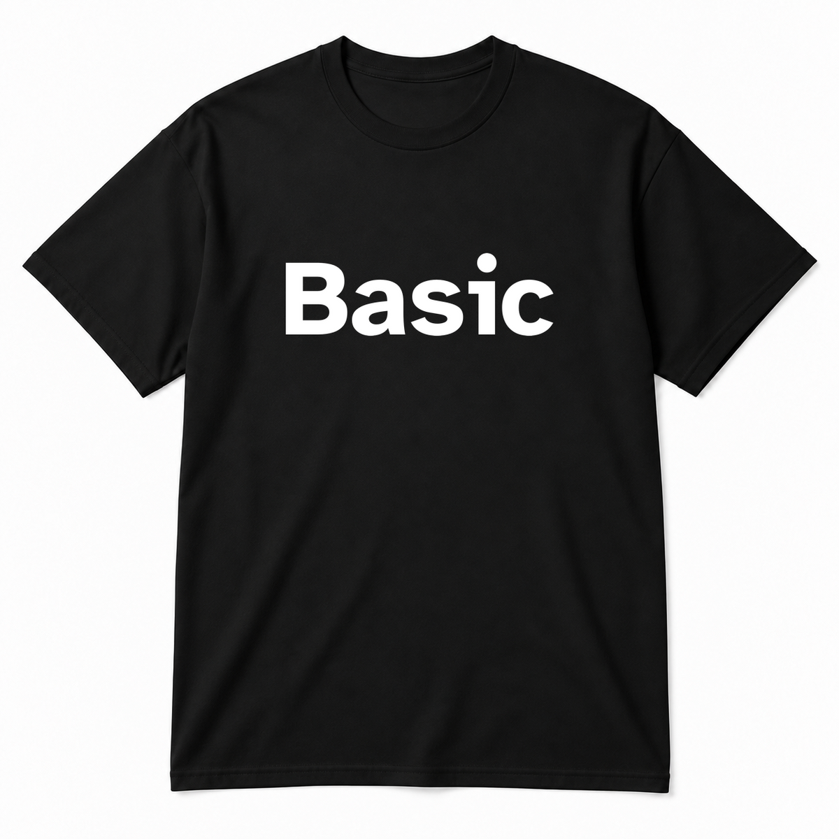 Basic T-Shirt in black