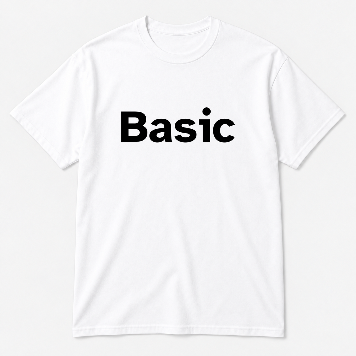Basic T-Shirt in white