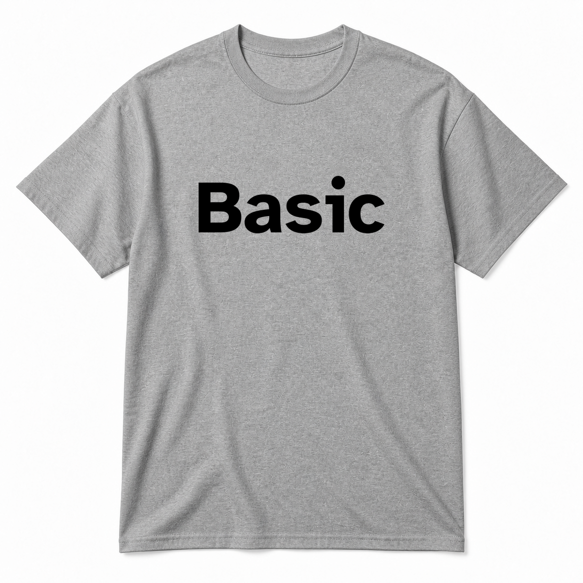 Basic T-Shirt in gray