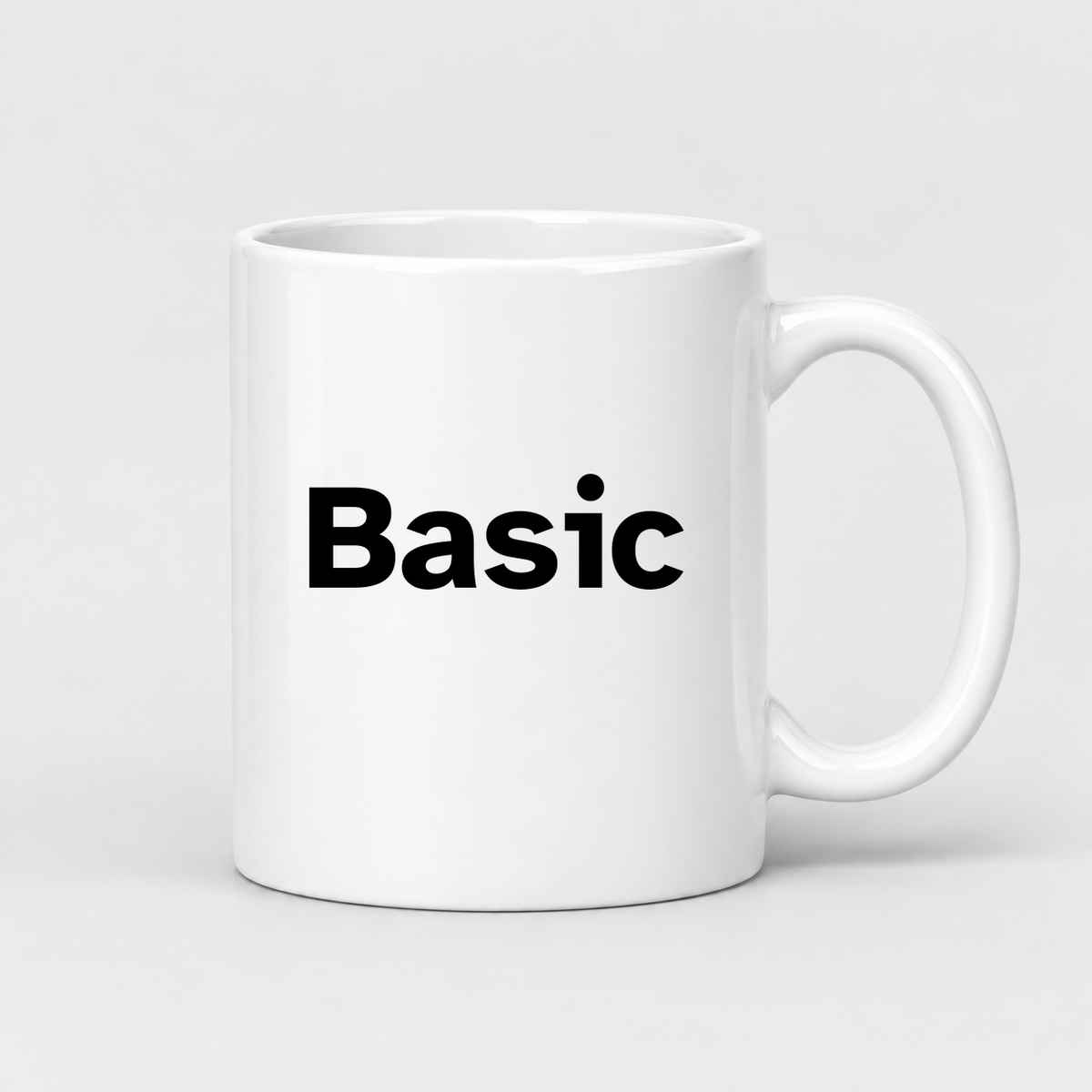 Basic Mug in white