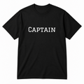 Captain T-Shirt in black