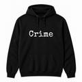 Crime Hoodie in black