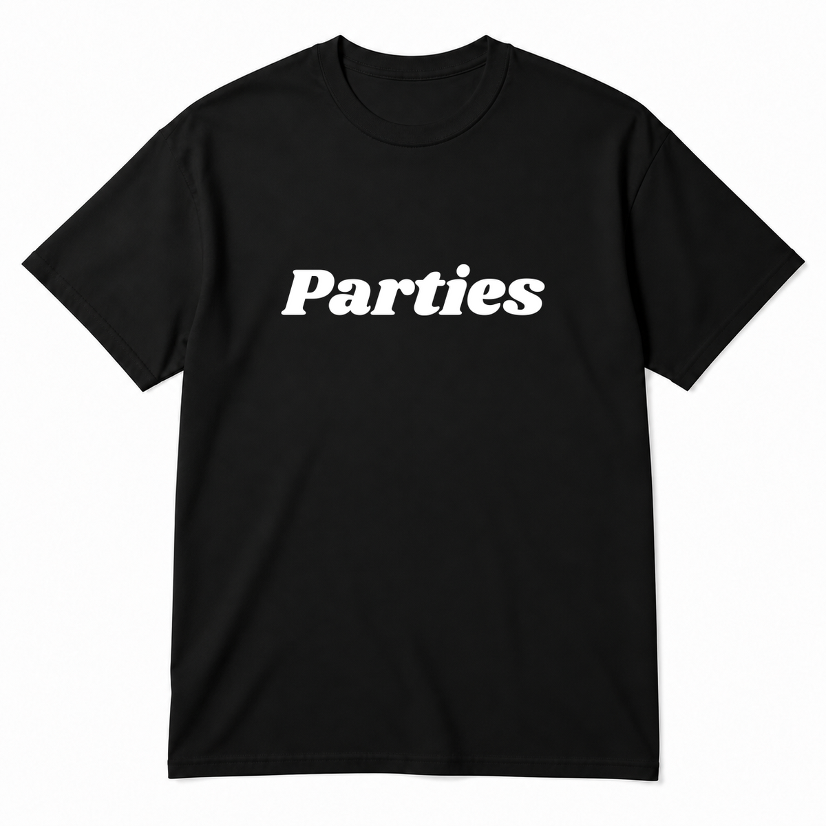 Parties T-Shirt in black