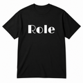 Role T-Shirt in black