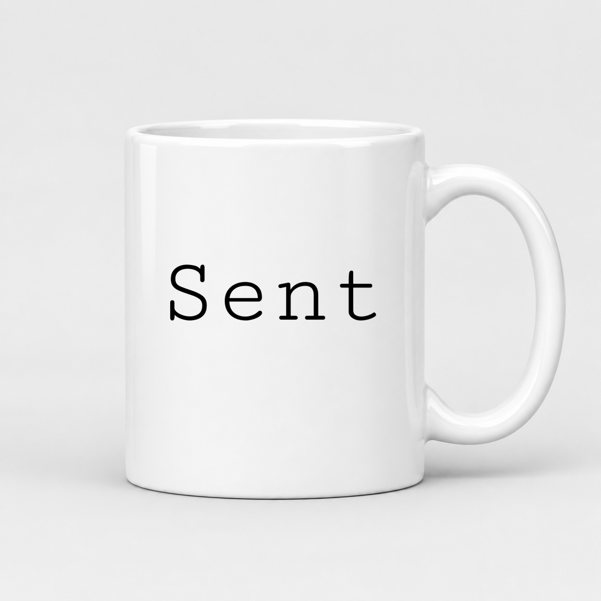 Sent Mug in white