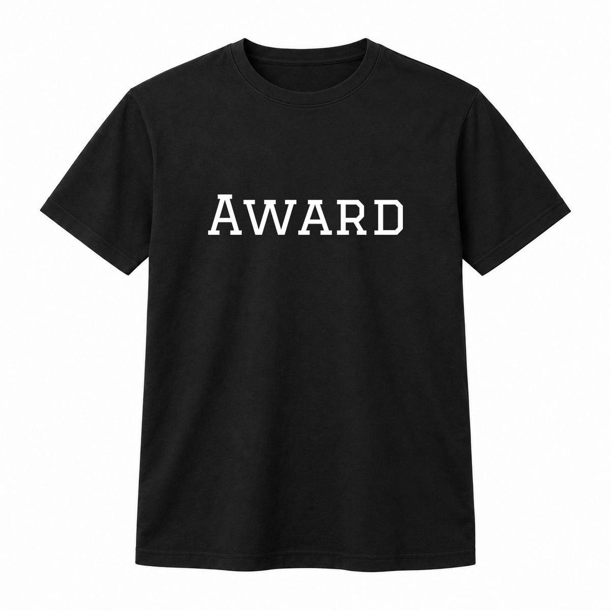 Award T-Shirt in black