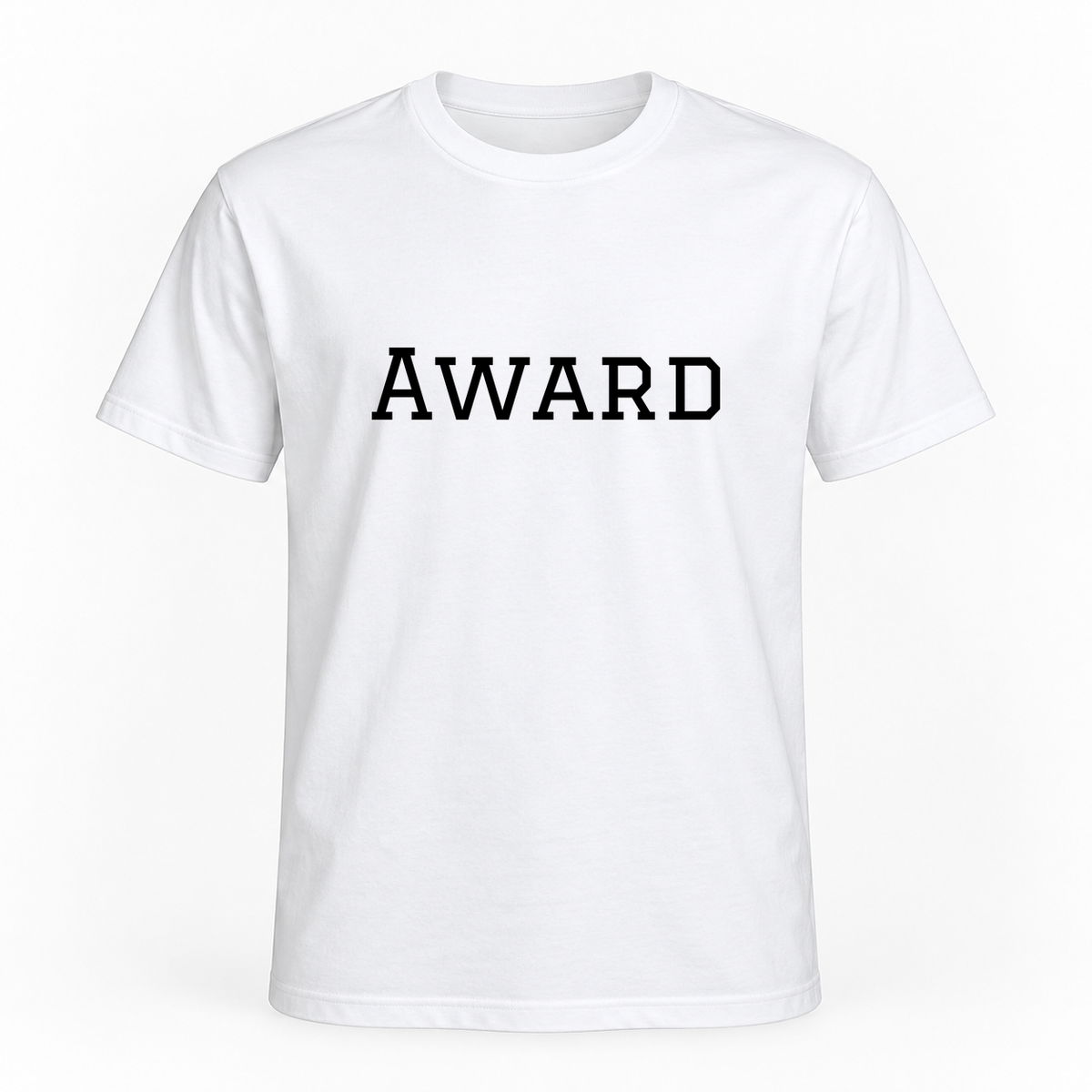 Award T-Shirt in white