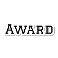Award die-cut sticker