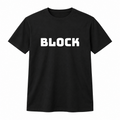 Block T-Shirt in black
