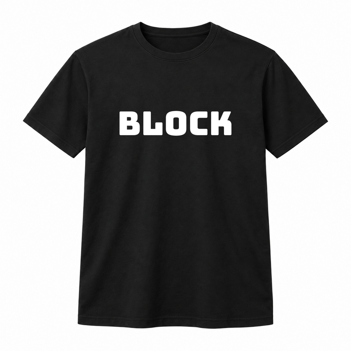 Block T-Shirt in black