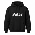 Peter Hoodie in black