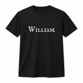 William T-Shirt in black
