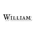 William die-cut sticker