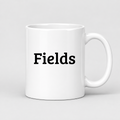 Fields Mug in white