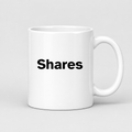 Shares Mug in white
