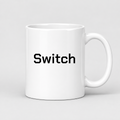 Switch Mug in white