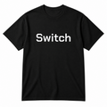 Switch T-Shirt in black