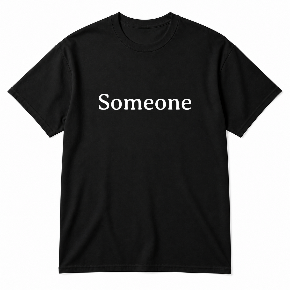 Someone T-Shirt in black