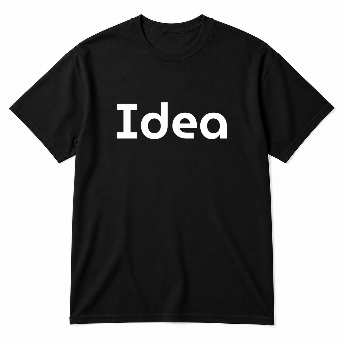 Idea T-Shirt in black