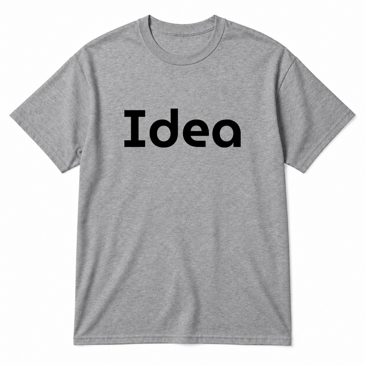 Idea T-Shirt in gray