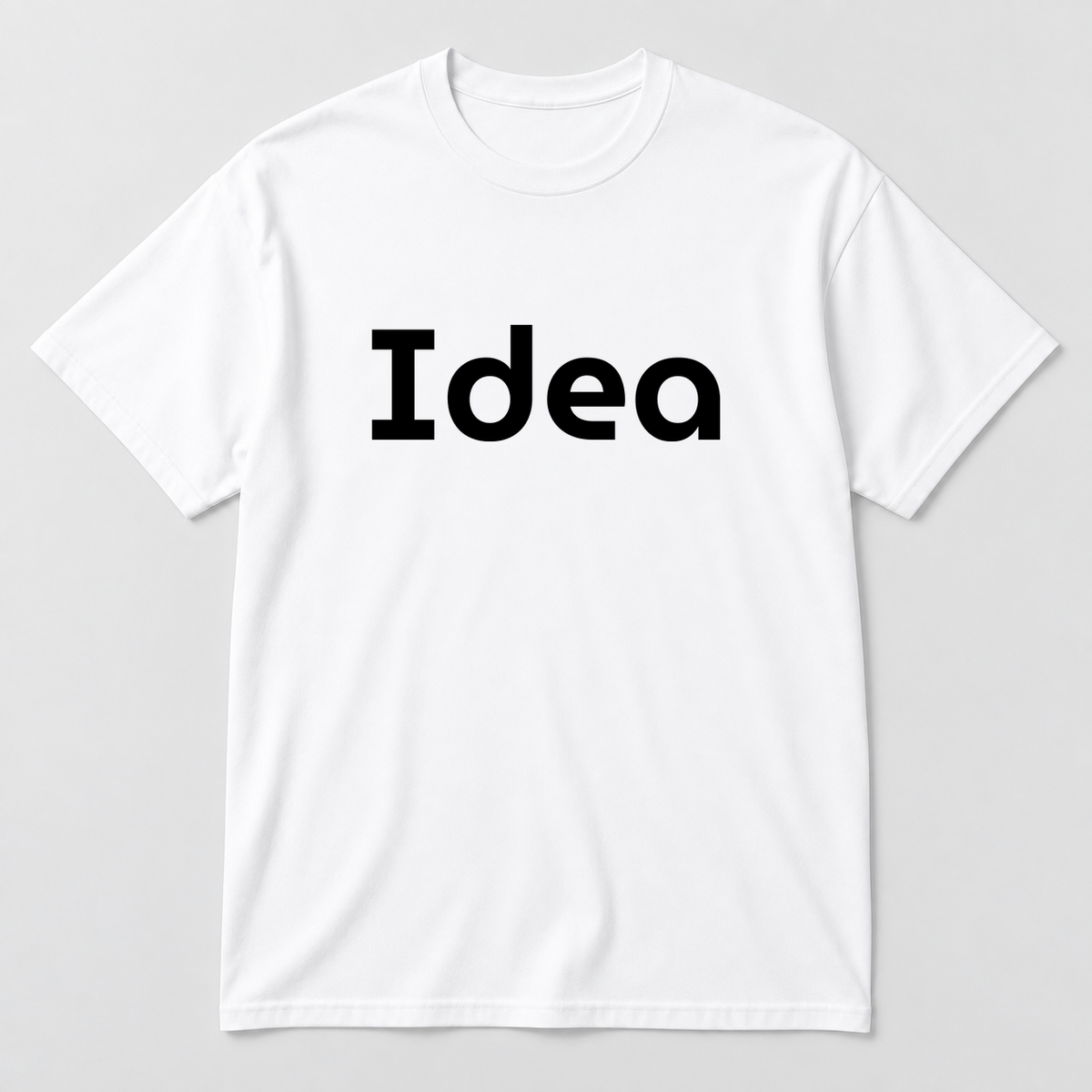 Idea T-Shirt in white