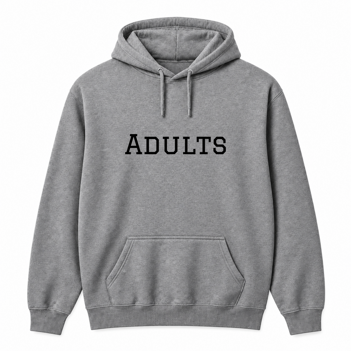 Adults Hoodie in gray
