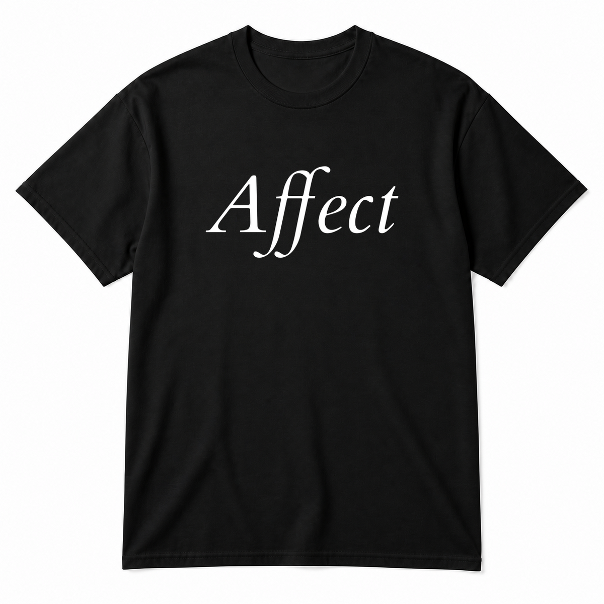 Affect T-Shirt in black