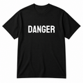 Danger T-Shirt in black