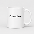 Complex Mug in white