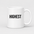 Highest Mug in white