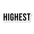 Highest die-cut sticker